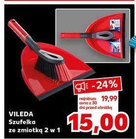 Szufelka ze zmiotką Vileda promocja