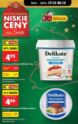 Ser promocja w Biedronka