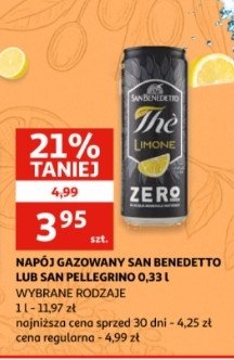 Nap贸j limonata San pellegrino promocja