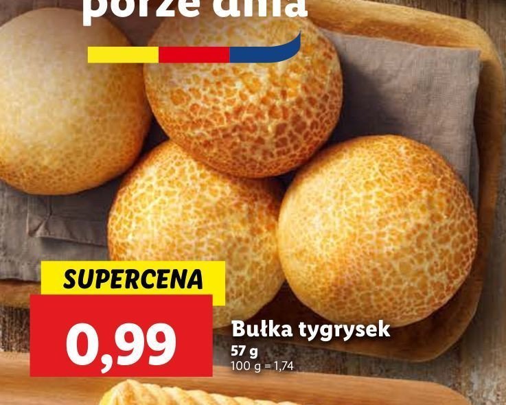 Bułka tygrysek promocja
