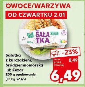 Sałatka z kurczakiem K-classic togo promocja