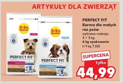 Karma dla psa adult Perfect fit promocja