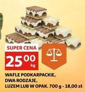 Wafle podkarpackie z czekoladą DELTA promocja