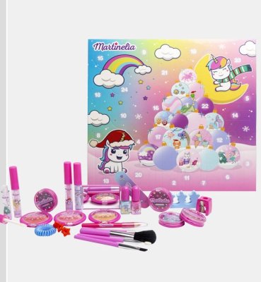 Kalendarz adwentowy Martinelia z kosmetykami dla dzieci promocja w Rossmann