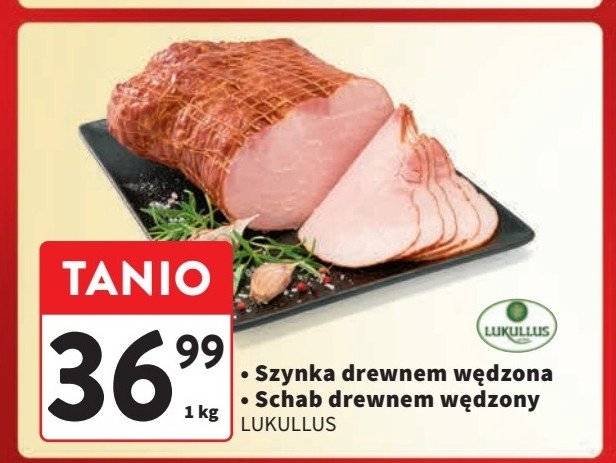 Schab drewnem wędzony Lukullus promocja