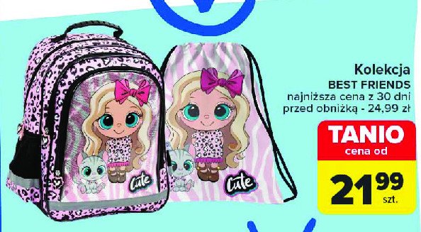 Plecak szkolny best friends Starpak promocja