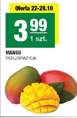 Mrożone mango 2bebio promocja w SPAR