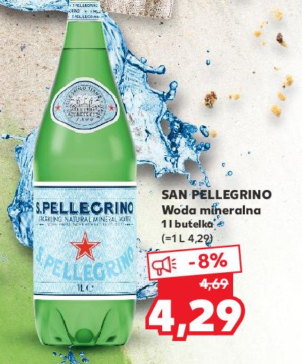 Woda niegazowana San pellegrino promocja
