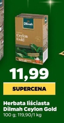 Herbata liściasta Ceylon Gold 100 g promocja w Netto