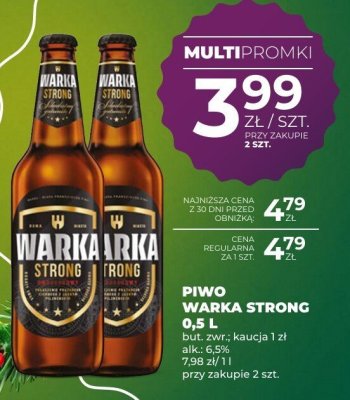 Piwo promocja w Duży Ben