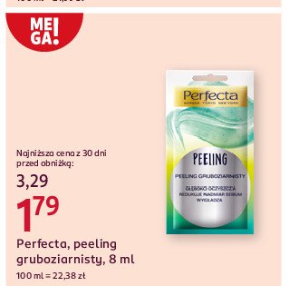 Peeling gruboziarnisty Perfecta promocja w Rossmann