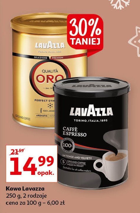 Kawa - puszka Lavazza caffe espresso promocja