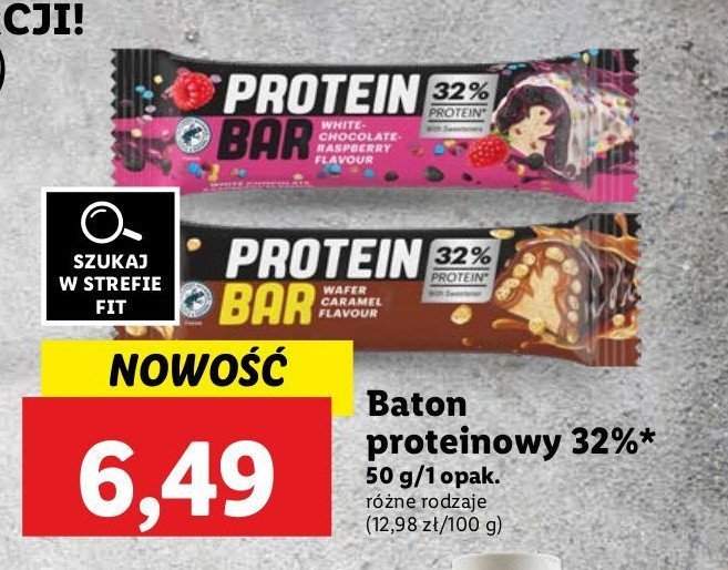 Baton proteinowy karmel promocja