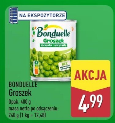 Groszek BONDUELLE promocja w Aldi