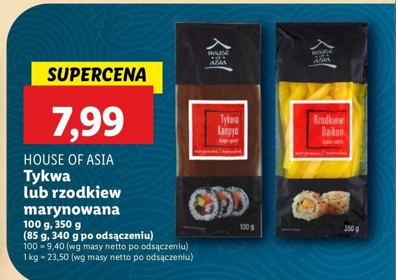 Tykwa marynowana House of asia promocja