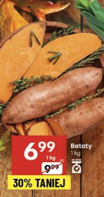 Ziemniaki s艂odkie bataty promocja w Delikatesy Centrum