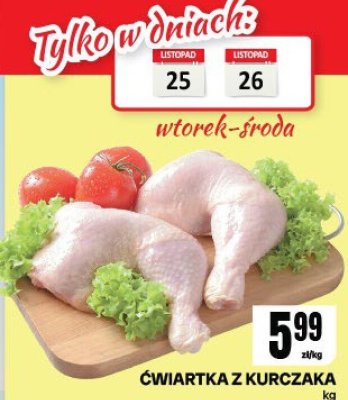 Ćwiartka z kurczaka promocja w Chorten