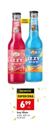 Napój gazowany Izzy Wow Cosmopolitan promocja w Biedronka