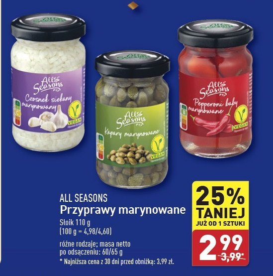 Papryka pepperoni czerwona baby All seasons promocja w Aldi