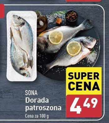 Dorada patroszona Sona promocja