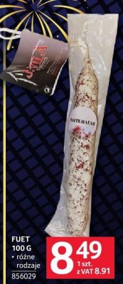 Fuet 100 g promocja w Selgros