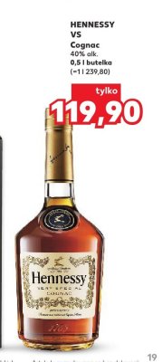 Koniak Hennessy VS promocja w Kaufland