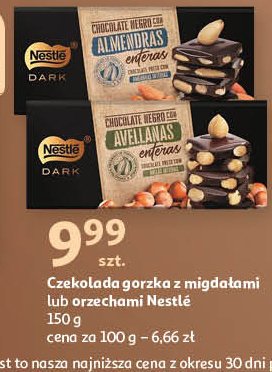 Czekolada gorzka z migdałami Nestle promocja