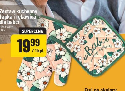 Zestaw kuchenny łapka i rękawica dla babci  promocja w POLOmarket