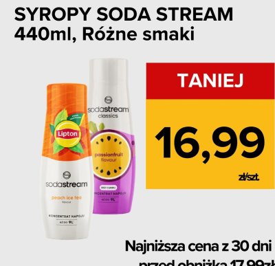 Syropy Soda Stream 440ml, Różne smaki promocja w Supeco