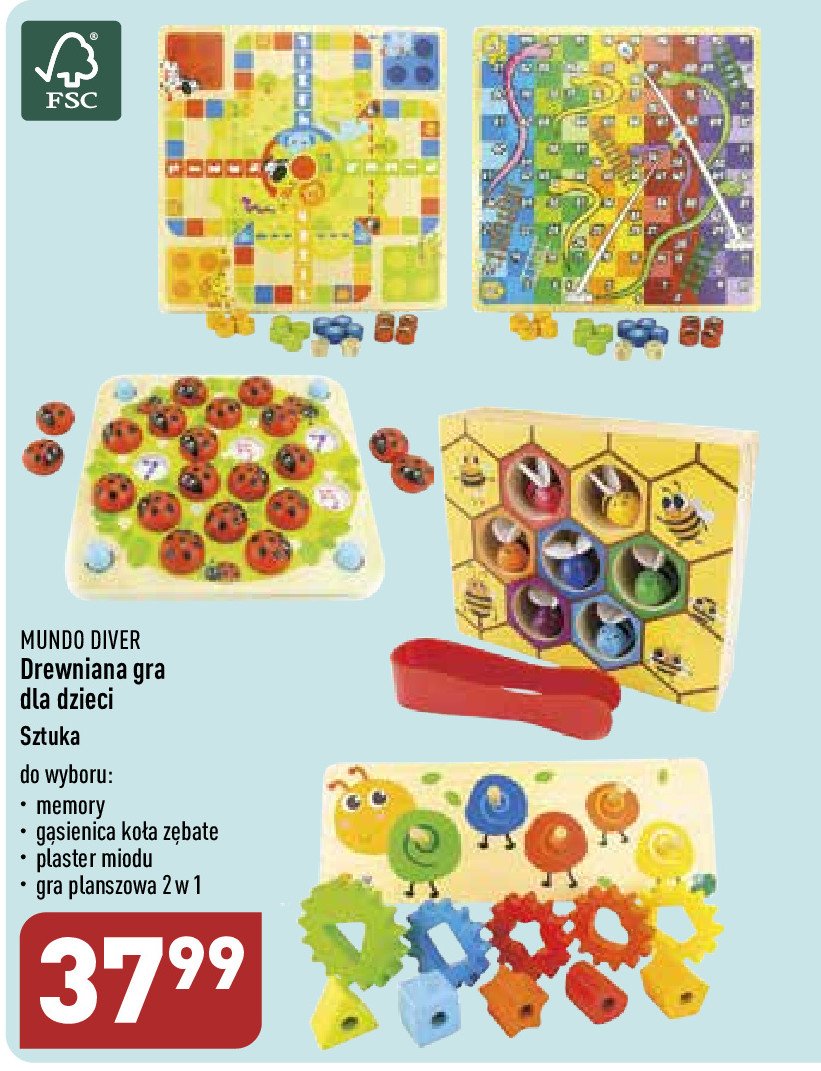 Gra planszowa 2w1 MUNDO DIVER promocja