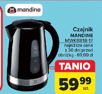 Czajnik mwk8818-17 Mandine promocja