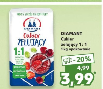 Cukier żelujący 1:1 Diamant Diamant polska promocja