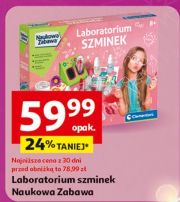 Laboratorium szminek Naukowa Zabawa Clementoni promocja w Auchan