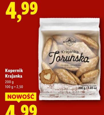 Krajanka Toruńska Kopernik promocja w Lidl