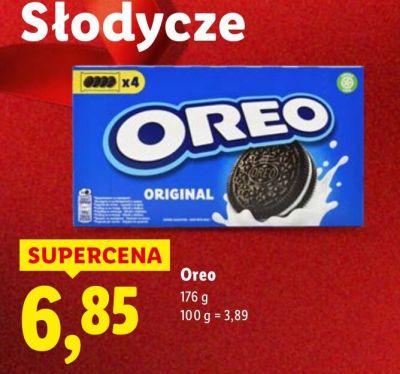 Ciastka Oreo Original promocja w Lidl