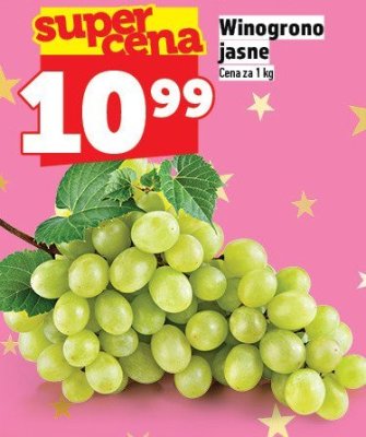 Winogrono jasne promocja w TOPAZ