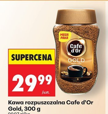 Kawa rozpuszczalna Gold promocja w Biedronka