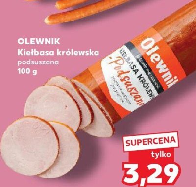 Kiełbasa królewska podsuszana   promocja w Kaufland