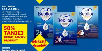 Mleko 4, 1000 g promocja w Lidl