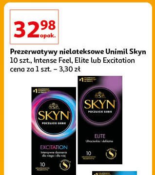 Prezerwatywy excitation Unimil skyn promocja