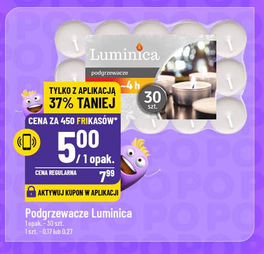 Podgrzewacz Luminica promocja w POLOmarket