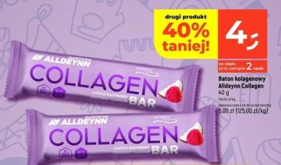 Baton kolagenowy Alldeynn Collagen promocja w Dealz
