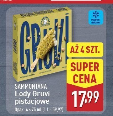 Lody pistacjowe promocja w Auchan