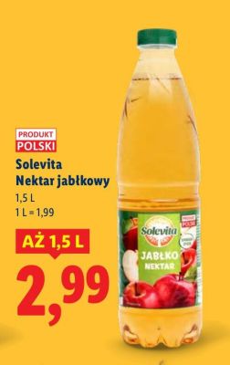 Nektar jabłkowy promocja w Lidl