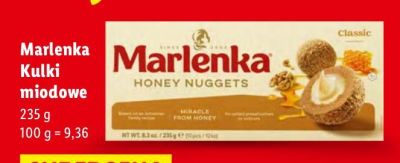 Kulki miodowe Marlenka Honey Nuggets promocja w Lidl