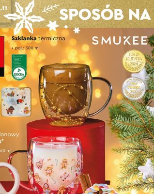 Szklanka termiczna 300 ml, różne wzory promocja w Biedronka