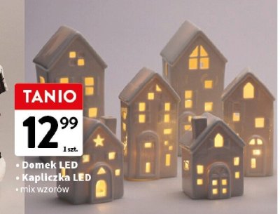 Domek LED mix wzorów promocja w Intermarche