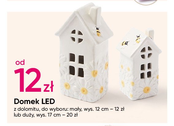 Domek led 17 cm promocja w Pepco