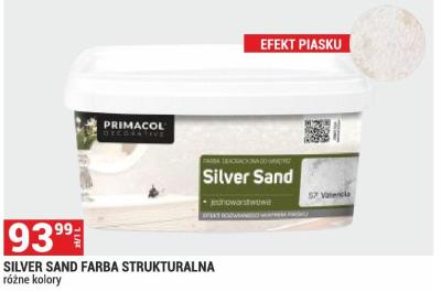 SILVER SAND FARBA STRUKTURALNA różne kolory promocja w Merkury Market