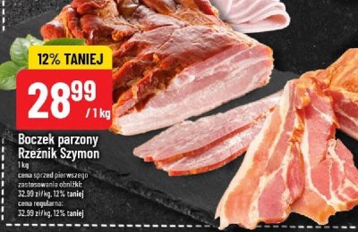 Boczek parzony Rzeźnik Szymon promocja w POLOmarket